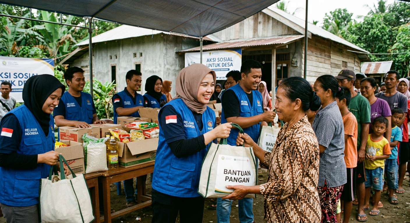 Sosial - Bakti sosial LIVESGP BANGIL Peduli